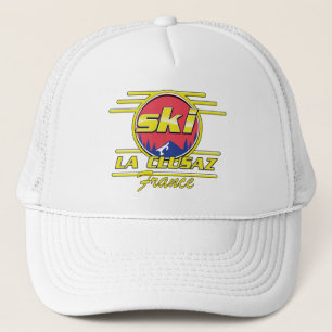 Morzine France Ski 80s logo Trucker Hat