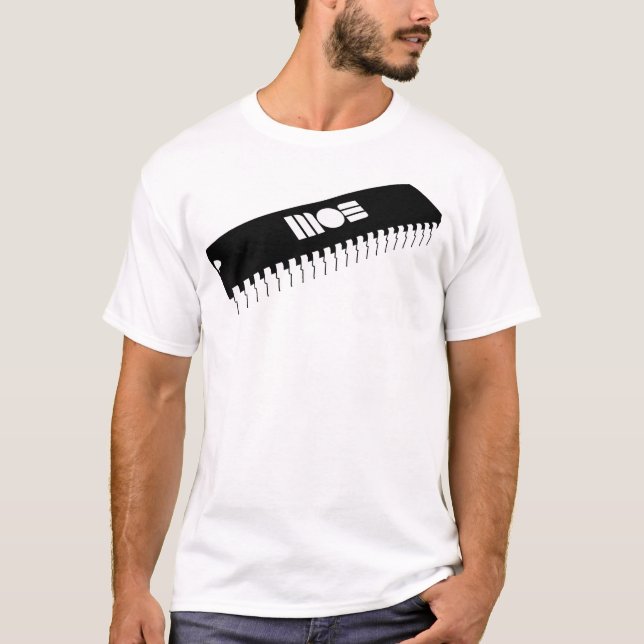 Mos 6502 Cpu T-Shirt By Retro  (Front)