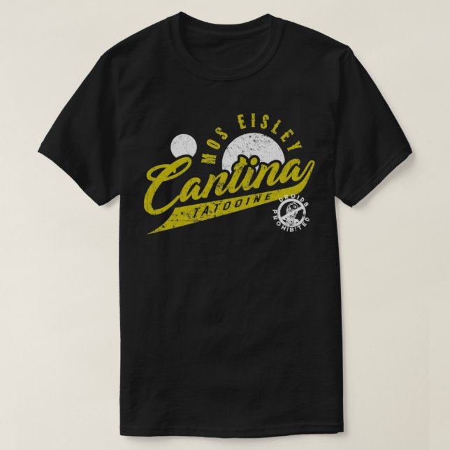 Mos Eisley Cantina T-Shirt (Design Front)