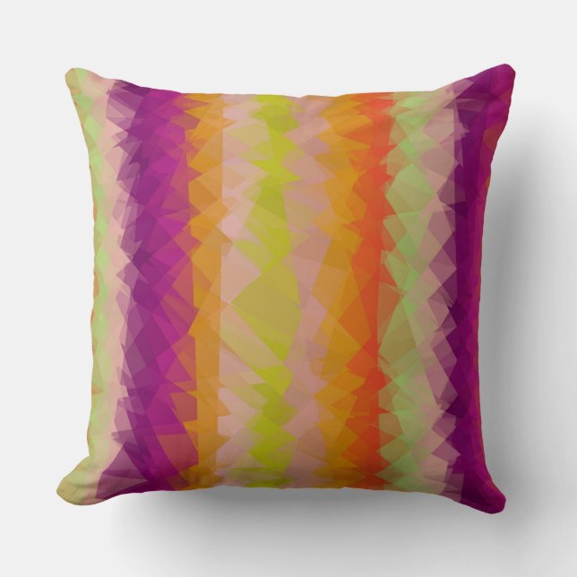 Mosaic Abstract Art #100 Cushion (Front)