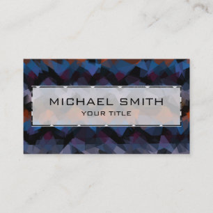 Mosaic Abstract Art #21 Business Card