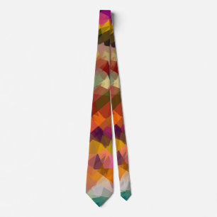 Mosaic Abstract Art #29 Tie