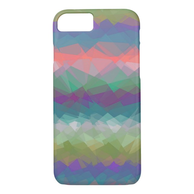 Mosaic Abstract Art #42 Case-Mate iPhone Case (Back)