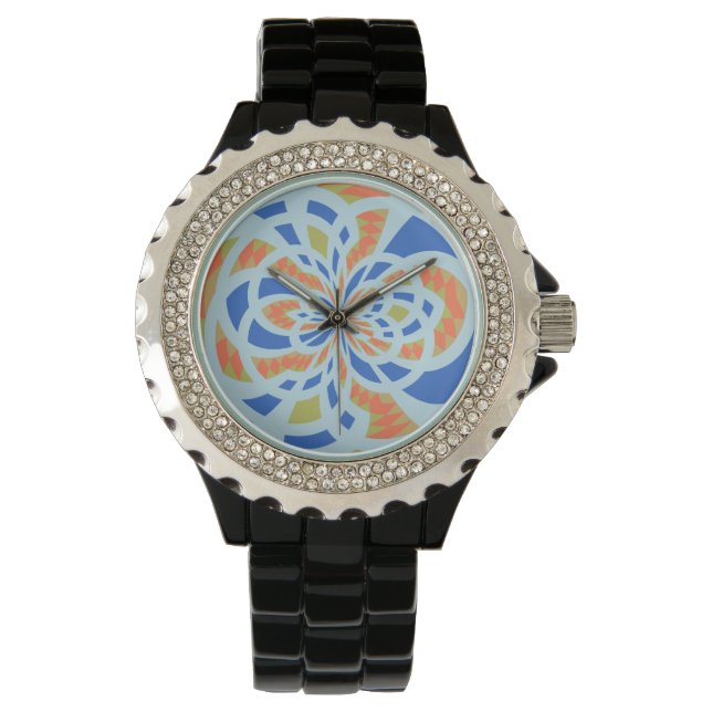 Mosaic Abstract Art Watch (Front)