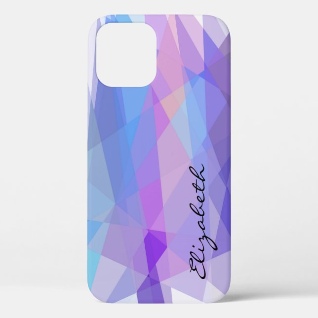 Mosaic Abstract Modern Geometric Background #2 Case-Mate iPhone Case (Back)