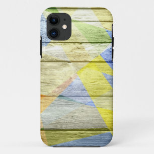 Mosaic Abstract Pastel Wood Case-Mate iPhone Case