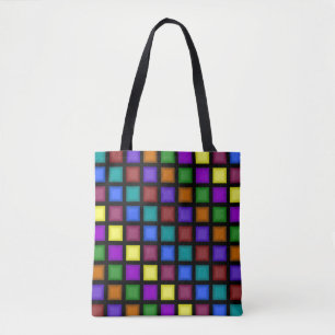 Mosaic Allover Tote Bag