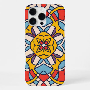 mosaic arc cercle, Mandala-Pattern iPhone 16 Pro Max Case