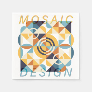 Mosaic Art Pattern Napkin