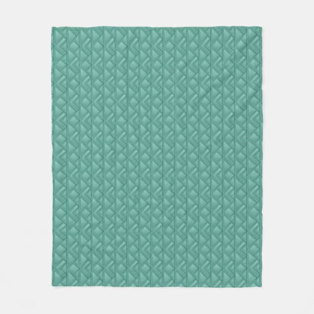 Mosaic Background Fleece Blanket (Front)
