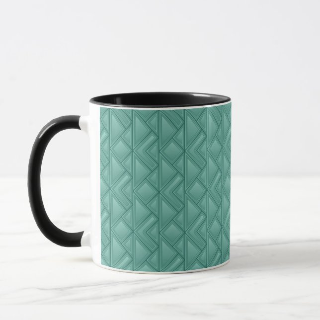 Mosaic Background Mug (Left)