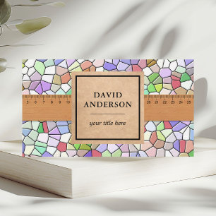 Mosaic Bathroom Kitchen Flooring Tiles Installer Business Card