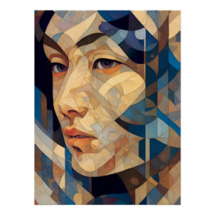 Mosaic Beauty Poster