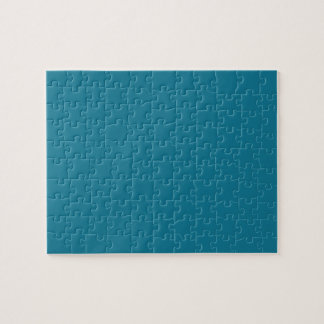 Mosaic Blue Solid Colour Jigsaw Puzzle