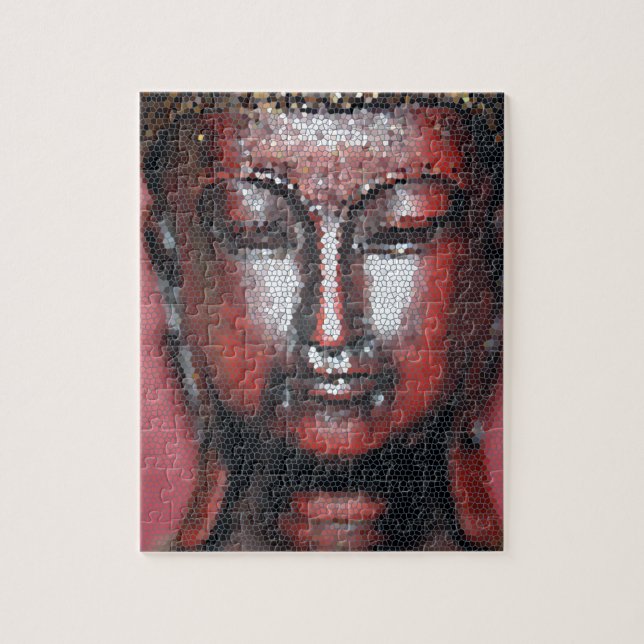 Mosaic Buddha Jigsaw Puzzle (Vertical)