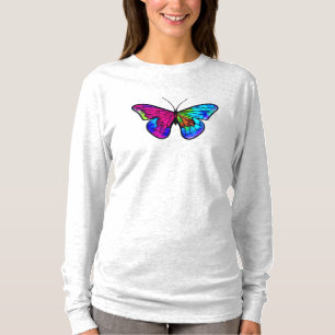 Mosaic butterflay stained glass style  T-Shirt