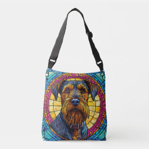🐶 Mosaic Cartoon Dog Crossbody Bag Cute Gift 🎁