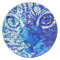 Mosaic Cat Melamine Plate