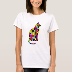 mosaic cat T-Shirt