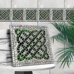 Mosaic Celtic knot - Abalone Shell and Pearl Tile<br><div class="desc">Mosaic Celtic knot - Abalone Shell and Pearl</div>