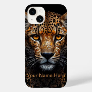 Mosaic Cheetah Portrait Case-Mate iPhone 14 Case