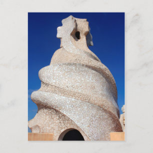 Mosaic chimney postcard