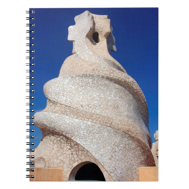Mosaic chimney spiral notebook (Front)