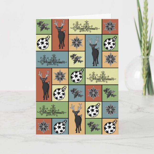 Mosaic Christmas Card (Front)