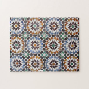 mosaic circles jigsaw puzzle