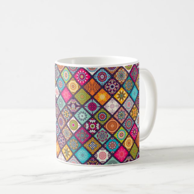 Mosaic cofee mug (Front Right)