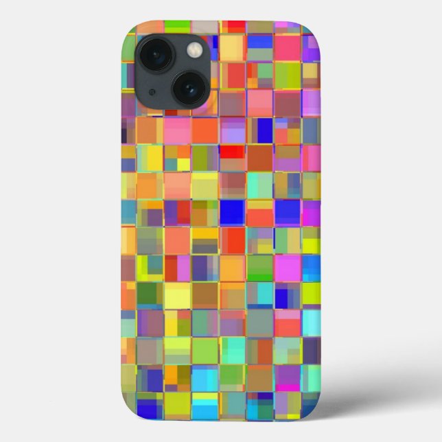 Mosaic Colours Case-Mate iPhone Case (Back)