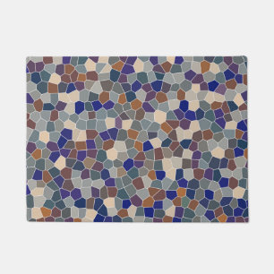 Mosaic Cool Trendy Modern Pattern Doormat