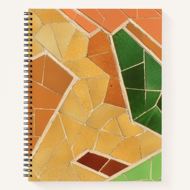 Mosaic decoration notebook (Front)