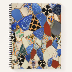 Mosaic decoration notebook