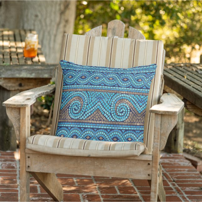 Mosaic Design Cushion (Chair)