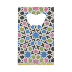 Mosaic design from the Alhambra, from 'The Arabian