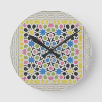 Mosaic design from the Alhambra, from 'The Arabian