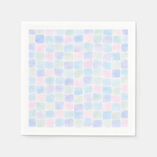 Mosaic design napkin