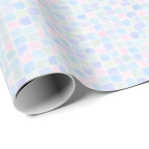 Mosaic design wrapping paper