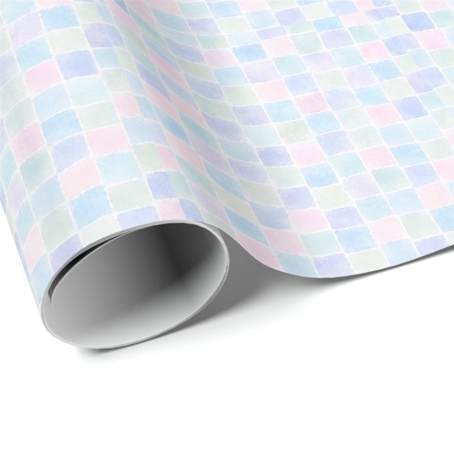 Mosaic design wrapping paper (Roll Corner)