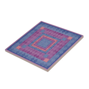 Mosaic Diamonds Tile
