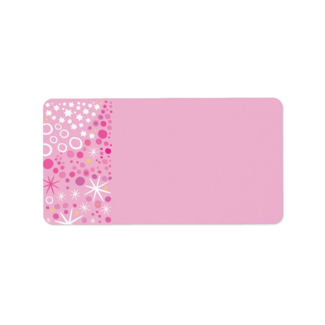 MOSAIC DOVE oF PEACE Return Address Label Sticker (Front)