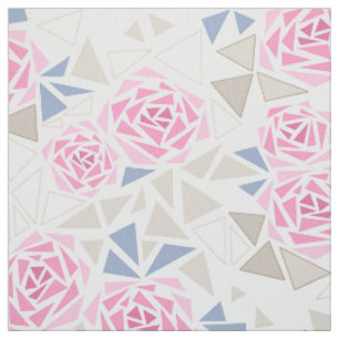 Mosaic, flowers fabric