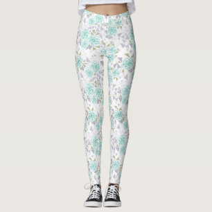 Mosaic, flowers leggings