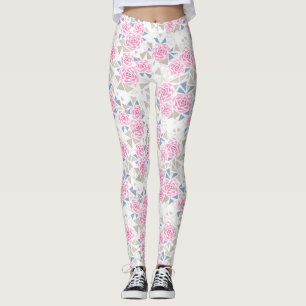 Mosaic, flowers leggings