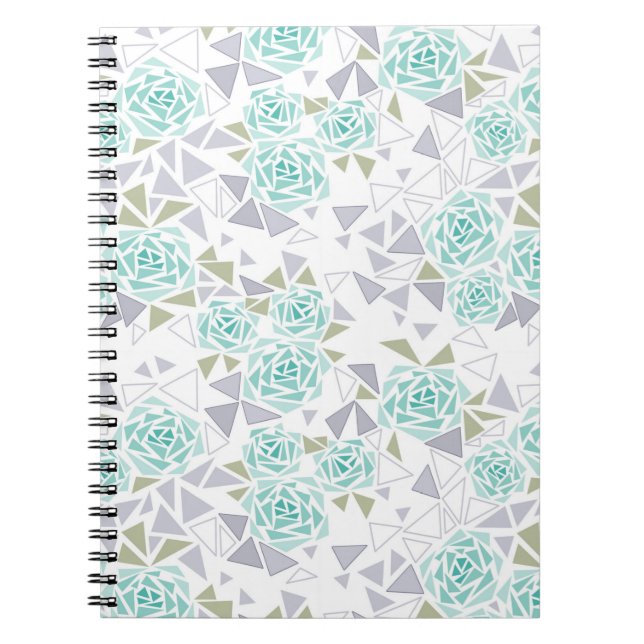 Mosaic, flowers notebook (Front)