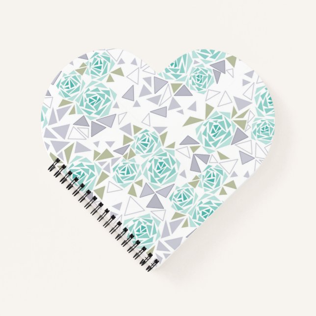 Mosaic, flowers notebook (Front)