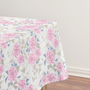 Mosaic, flowers tablecloth