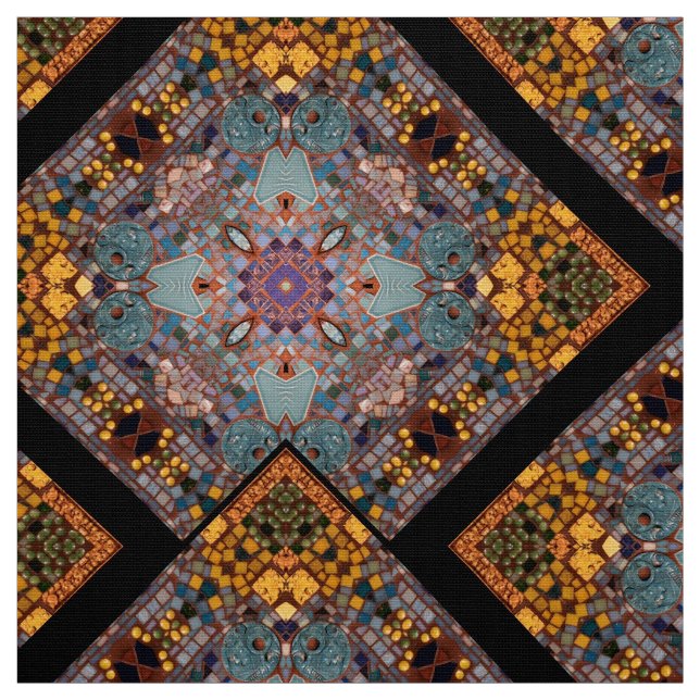 Mosaic Garden Fabric (Swatch)