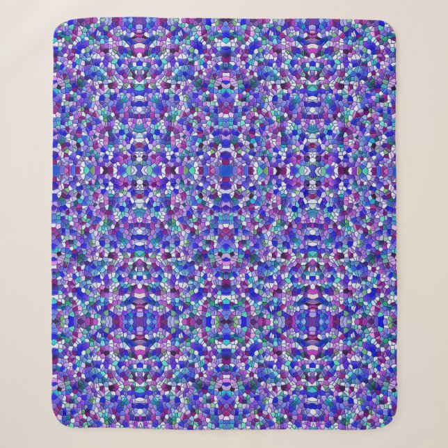 Mosaic Glass Pattern Blanket (Front)